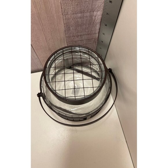 Glass Vase Fresh Flowers, Citronella Candle, Regular Candle or Tea Light NEW! - Picture 2 of 3